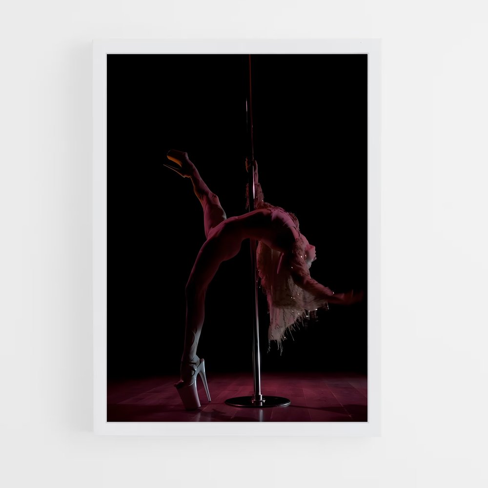 Poster Lumières de Pole – affiche Danse (vue 3)